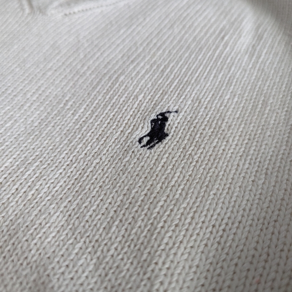 Polo Ralph Lauren men's linen cotton blend summer sweater size large - Picture 5 of 6